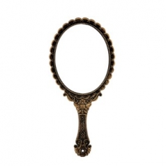 에코라이프 엔틱 뷰티 미러 손거울 휴대용 거울 CBH954