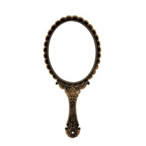 에코라이프 엔틱 뷰티 미러 손거울 휴대용 거울 CBH954