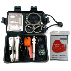 네이쳐 SOS 캠핑 등산 비상용 필수 생존 키트 CBH593