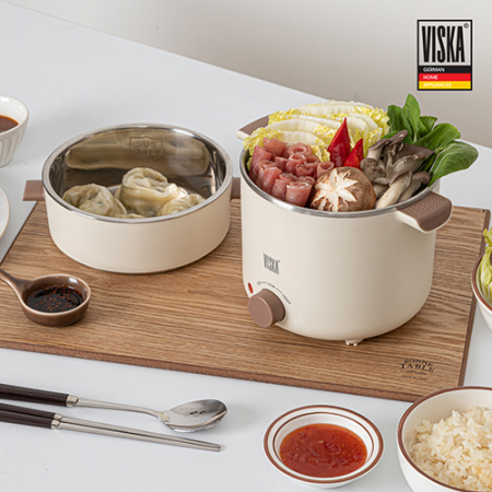 비스카 투인원 스텐 304 멀티 쿠커 냄비 요리+찜요리 #4