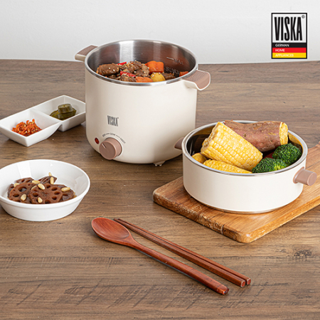 비스카 투인원 스텐 304 멀티 쿠커 냄비 요리+찜요리 #3