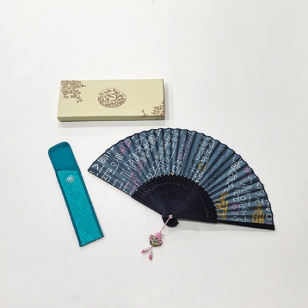 아름누리 전통훈민문양 실크부채 #3