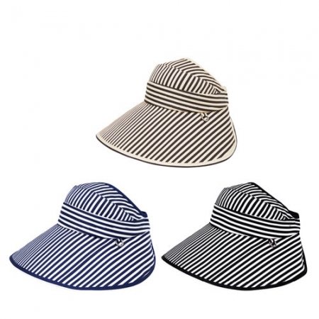 KB839 EL 스트라이프 고급형 썬캡 모자 #2