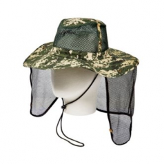 KB835 EL 피부보호 사파리 매쉬 벙거지 모자