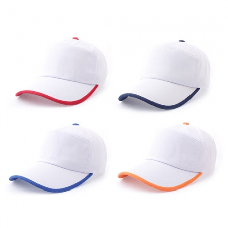 KB823 에코라이프 투톤라인 단체모자 무지 캡 모자 #2