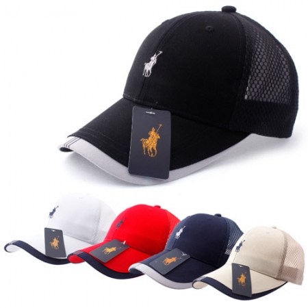 KB804 에코라이프 라인핏 삼선 폴로 스타일 매쉬 캡 모자 #2