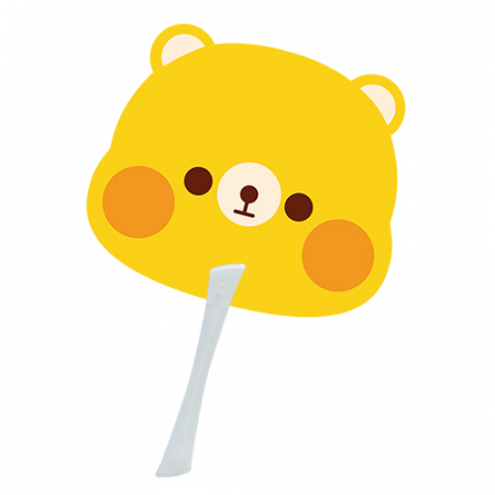 곰 자유형 에스팬시 부채 #3