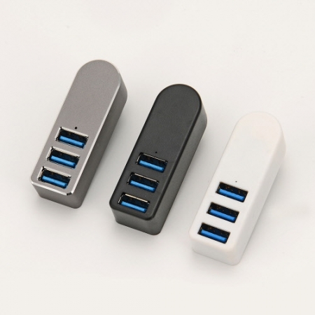CC754 모던오피스 180도 회전 가능 USB 허브3구 #2