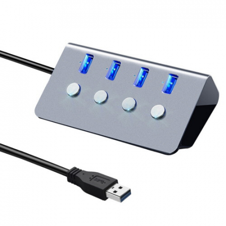 CC746 모던오피스 USB 허브4구 단 독 스위치 도킹스테이션 #2