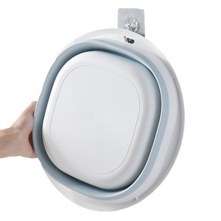 CC501 클린바스 접이식 세숫대야 깔끔 보관 대야 (대) #2