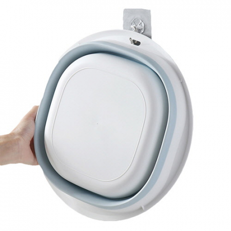 CC499 클린 바스 접이식 세숫대야 깔끔 보관 대야 (소) #2