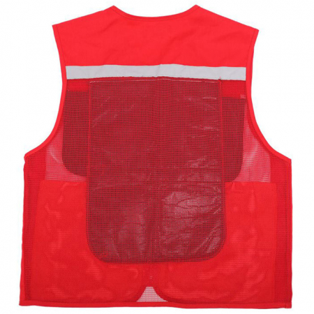 아이스 망사 메쉬 반사띠 작업 안전조끼 AD-611 #4