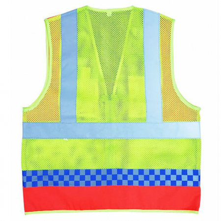 왕망사 이중 반사띠 조끼 #3