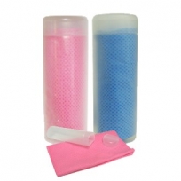 와플 습식 스포츠타올 80x34cm 케이스 포장, kc인증