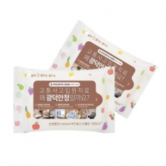 국산 정품 - 드림 천연 펄프 물티슈 비데 겸용 20매 55g