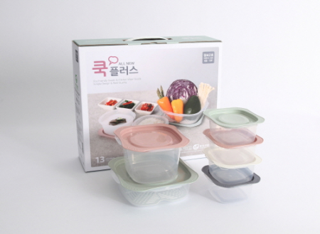 쿡플러스 점보 2호 전자레인지용 밀폐용기 #2