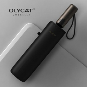 OLYCAT 10K 우드그립 자동 3단우산