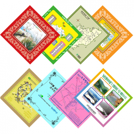 순면 풀칼라 손수건 60수 60x60cm MJ #2