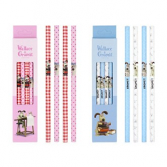 [월레스와 그로밋] INC연필 4P 세트 (연필심)