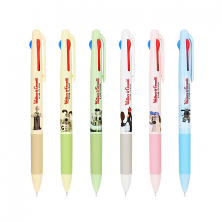 [월레스와 그로밋] INC 3색 볼펜 (0.7mm) #2