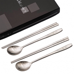 꽃 부부 수저세트