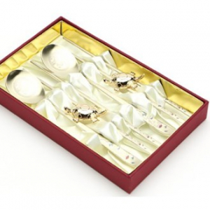 노송 티타늄 거북부부 수저세트, 2인세트