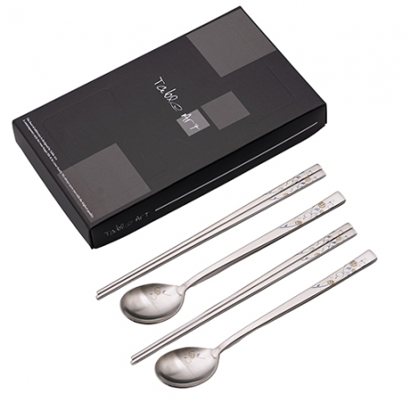 로즈 블랙 부부수저세트 #2