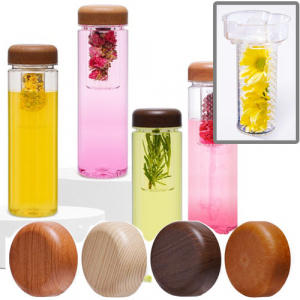 (H-013) 트라이탄 차망 나무 무늬 차보틀 700ml / 풀칼라