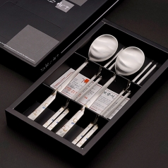 테드자갈 부부 수저세트