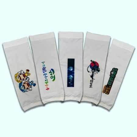 더구디스 아동용 쿨토시 화이트 부분 칼라 인쇄 // 국산 #3