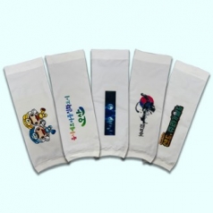 더구디스 아동용 쿨토시 화이트 부분 칼라 인쇄 // 국산