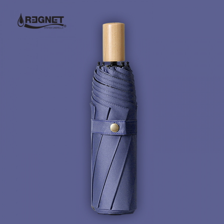 포레스트 8K 3단 UV코팅 나무 손잡이 양우산 #6