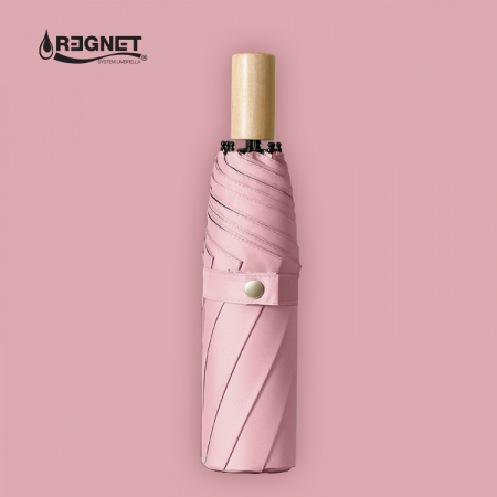 포레스트 8K 3단 UV코팅 나무 손잡이 양우산 #7