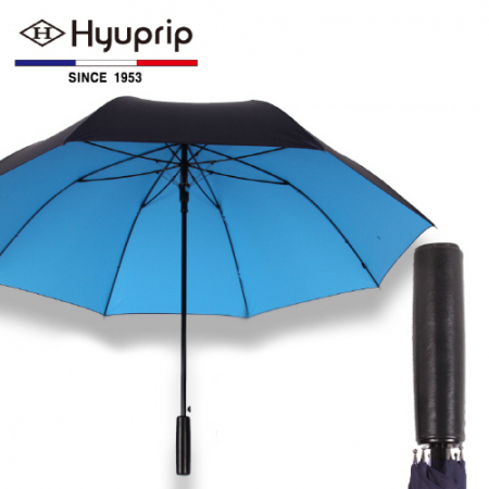 협립 80 컬러암막 네이비 스카이 엑설런트 자동 골프우산 #2