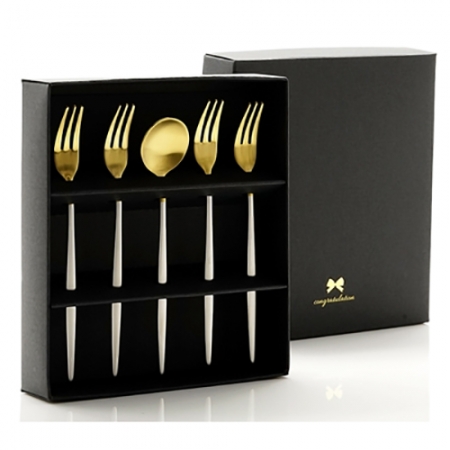 폴리 무광 투톤 수능 포크 선물 세트 #2