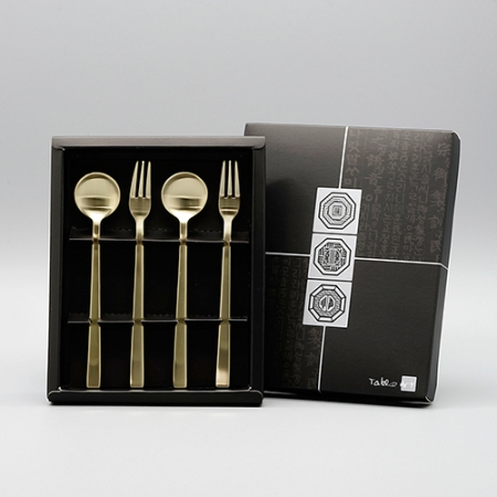 비트 티타늄 티스푼 티포크 4P 세트 #2