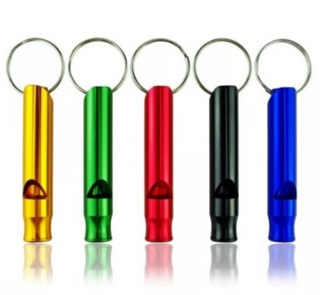 칼라 원형 호루라기 휘슬, 피리 호신경보기 #2