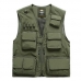 작은이미지: CD067 네이쳐 베이직 봄 / 가을 캐주얼 야외 낚시 조끼 #2