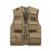 작은이미지: CD078 네이쳐 남성 야외 캐주얼 멀티 포켓 낚시 조끼 #2