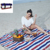 작은이미지: CD513 네이쳐 두꺼운 방습 돗자리 캠핑 해변 실외용 돗자리 #2