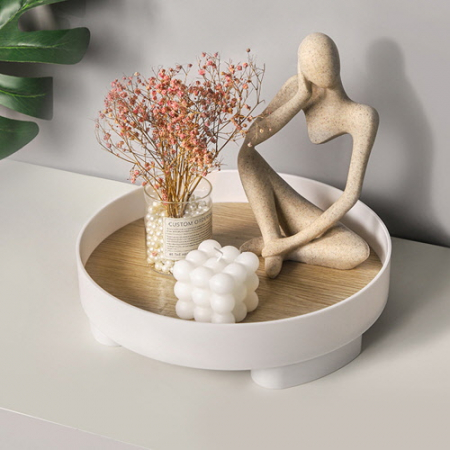 CD464 에코라이프 가정용 과일 쟁반원목 #2