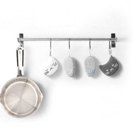 CD290 에코 키친 러블리 냥냥이 수세미 4종 세트 #2