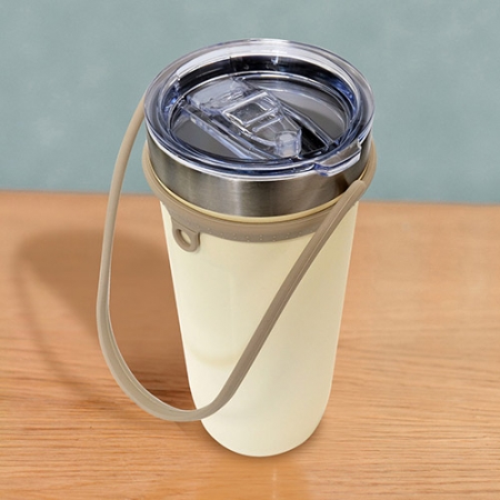 쿠팸-C6 실리콘핸들 스테인리스 텀블러 710ml #5