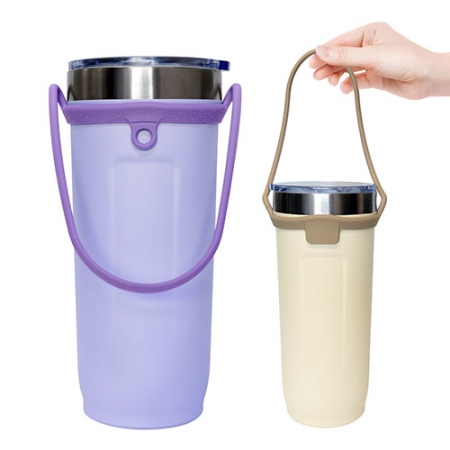 쿠팸-C6 실리콘핸들 스테인리스 텀블러 710ml #2