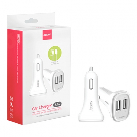 코끼리 차량용 2포트 충전기 #2