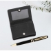 작은이미지: 지갑 선물 워터펜 블랙 소가죽 카드 명함지갑 #2
