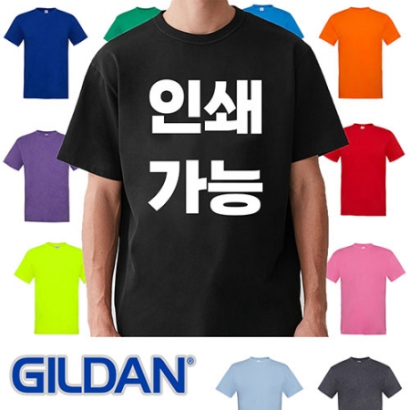 24수 라운드 반팔티셔츠 주문제작 전사 인쇄 특수 인쇄 #2