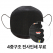 슈어숨 슈어 숨 3단형 4중구조 블랙 마스크 (컬러 전사 인쇄)