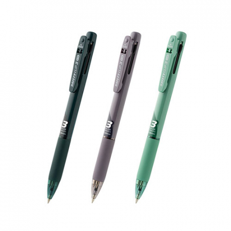 세이프티 클립 3색 볼펜 0.38mm #2