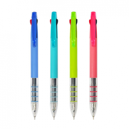 4링 3색 컬러 니들펜 0.7mm #2